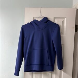 Blue Hoodie with Front Pocket lululemon city hoodie